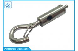 China Brass Material Wire Cable Grippers With Hooks For Light Hanging System supplier