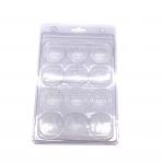 PETG 6 Cells Golf Ball Plastic Blister Tray PVC Clamshell Blister Box for sale
