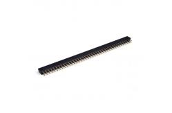 China 1.27 Dual Row 90 Degree Female Header Connector 1.0 AMP supplier