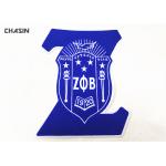 Basketball Team Chenille Letterman Patches For Varsity Jackets Die Cut Edge