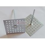 2-1/2 Perforated Base Insulation Hangers Fixing Acoustic Insulation Materials