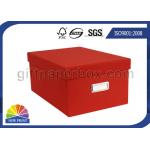 Colorful Toy Storage Corrugated Carton Paper Box / Customized Cardboard Packaging Boxes for sale