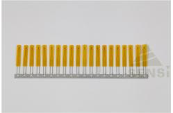 China Insulating Thin Film Coated NTC Thermistor Fast Response 10Kohm 3435 , 25mm supplier