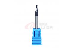 China 2mm Ball Nose End Mill Cnc Ball Nose Milling Cutter 2 Flute HRC50 supplier