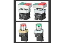 China Chint Push Button NP2 Industrial Electrical Controls Illuminated Flush Head 24v 230v 1NO1NC supplier