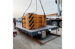 China Electric Driven Material Transfer Car Running On Rail Die Plant Coil Transfer Wagon supplier