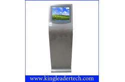 China Indoor Service Interactive Touch Screen Kiosk Standalone With Curved Design supplier