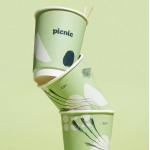 HUIHUA Disposable Water Drinking Food Packing Container Paper Cups Custom Logo Printing for sale