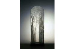 China Graphic Design 3D Clear Carved 5mm SGCC Crystal Acrylic Glass supplier