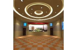 China Fashion Customized Aluminum Metal Ceiling With Circular Curve Wave Shape Suspended supplier