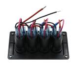 24v Refit Control IP67 Universal Toggle Switch Panel Boat Rocker