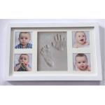 Non toxic Baby Clay Frame Baby Memory Keepsake Imprints Shower For Boys Gifts for sale