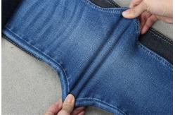 China 10Oz Denim Fabric With Crosshatch Slub Sulfur Black Jeans Material Stretch Textiles supplier