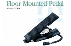 China Model TCF8 Series Electronic Floor Mounted Accelerator Pedal For Trucks supplier