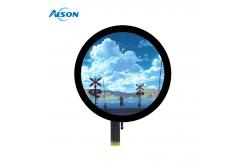 China 5 Inch Round TFT Display 1080x1080 Circle Display With Captouch Screen supplier