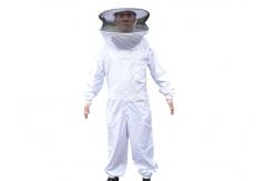 China Cotton And Terylene xxl beekeeping protective clothing With Round Veil supplier