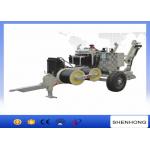 SA-YQ60 Hydraulic Puller Overhead Power Line Stringing Equipment 7 Bullwheel grooves for sale