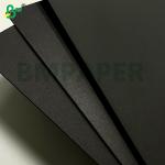 400gsm High Resistant Double Side Black Card For Luxury Packaging Handicrafts for sale