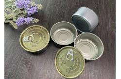 China Waterproof Beef Can Rust Proof Small Round Tin Box D65*38mm supplier