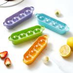 4 Grids Ice Ball Molder Silicone Ice Tray Home Refrigerator Homemade Spherical Molder Ice Cubes Molds for sale