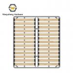 Foldable Iron Metal Slat Frame for Double Queen Bed 1.8m Long Tatami Bed Frame for sale