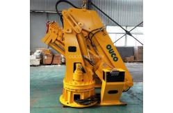 China 1t 10m ABS Ship Deck Cranes Hydraulic Telescopic Foldable Boom supplier
