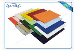 China White Non Woven Tablecloth 110cm 100cm TNT PP Spunbond Non Woven Fabric supplier