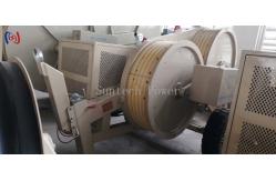 China 40KN Hydraulic Tensioning Tool Cable Tensioner Connect Hydraulic Conductor Reel Stand supplier