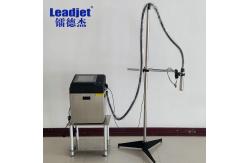 China Expiry Date Continuous Inkjet Printer 220V 50HZ With Automatic Cleaning System supplier