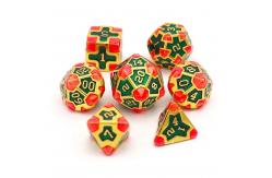 China CE Precision RPG Polyhedron Dice Set OEM Nontoxic Bulk Alloy Material KTV Bar supplier