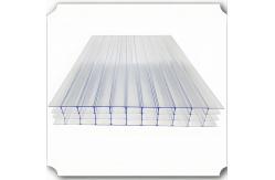 China Four Layer Multiwall Polycarbonate PC Hollow Sheet For Soundproofing supplier