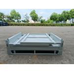 Q235 Pallet Cage With Steel Sheet Enclosure Load Capacity 2.0 Tons for sale
