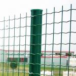 OD 60mm*1.5mm Green PVC Coated Welded Mesh Holland Mesh Netting for sale