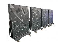 China Lightweight Foldable Advertising Poster Screen Quick Installation supplier