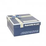 Cardboard Luxury Cosmetics Packaging Box Texture Paper for Perfume