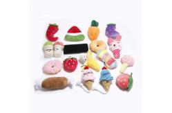 China Dog Plush Toys Make Sound And Bite Funny Molar Artifact supplier