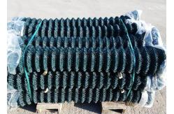China 7 Ft PVC Coated Hot Dipped Galvanized Chain Link Fence Fabric Residential supplier
