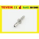 High Quality metal hose bi-pass connector, NIBP cuff connecto