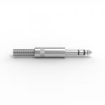 Metal 6.35 mm Jack Plug Through Hole Audio Jack Connector 2 Contact for sale