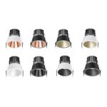 Dimmable LED Downlight 6W 9W Triac Aluminum with 120° Beam Angle