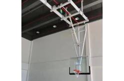 China Customized Gymnasium Electric Basketball Hoop Ceiling Mounted supplier