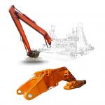 Custom Excavator Long Reach Boom Extension Arm for ZX1200 High Reach Projects for sale