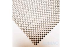 China ODM Coil Architectural Mesh Curtain Metal Panels For Hotel Space Divider supplier