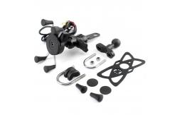 China Navigation Two Wheeler Mobile Holder , FCC 5V 2A Dirt Bike Iphone Mount supplier