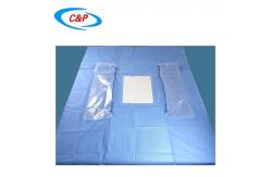 China ISO13485 Cardiovascular Drape Disposable Patient Drapes With Pouch supplier