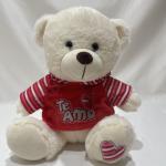 25 Cm Teddy Bear W/ Clothes Plush Toy Cute Plush Item For Valentine'S Day for sale