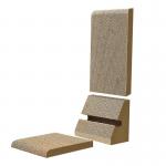 Detachable L Shaped Cat Scratcher Corrugated Cardboard Scratching Post