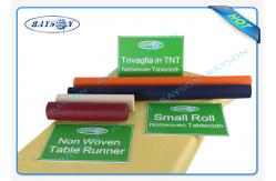 China 40CM Runner Spunbonded Non Woven Fabric Tablecloth In Small Roll Packing supplier
