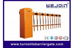 China Remote Control Parking Barrier Gate , Parking Lot Security Gates Aluminum Alloy Motor supplier