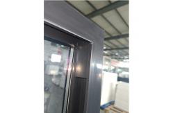China Single Double Panel Detachable Tempered Glass Sliding Window With Grill Design supplier